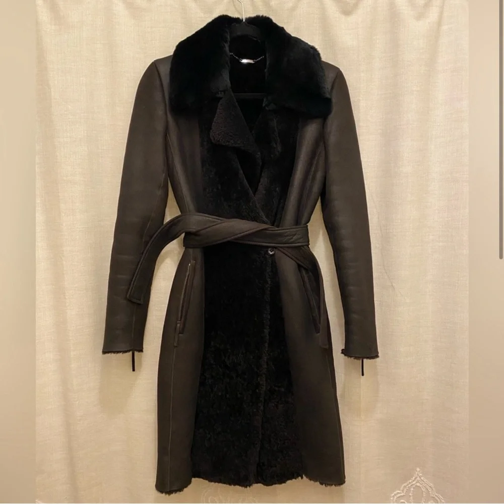 MAXMARA lamb shearling fur coat - Picture 1 of 10